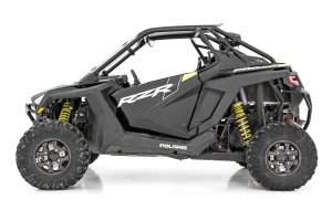 Polaris RZR PRO XP Sport Rockford Fosgate LE Lower Door Insert - Rough Country - Polypropylene Injection Panels - Flat Black - 2021